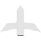 Ekena Millwork Bellingham Architectural Grade PVC Gable Bracket, 36"W x 24"H x 4"D x 6"F, 16/12 Pitch GBP036X24X0406BEL00 - alternate 4